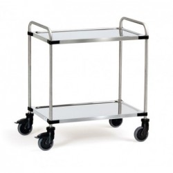 Chariot Inox 2 plateaux